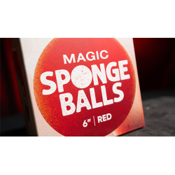 Magic Sponge Balls 1PK RED 6" by Murphy's Magic