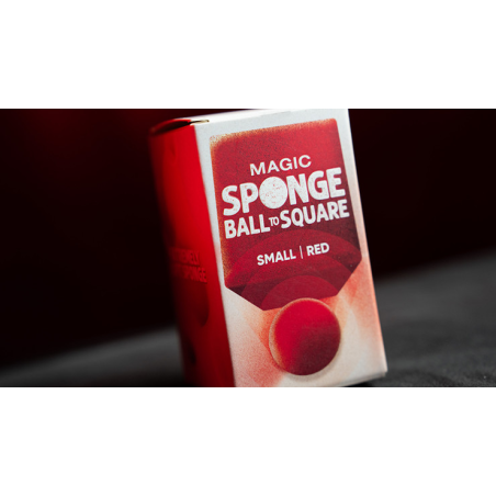 Magic Sponge Ball to Square RED by Murphy's Magic