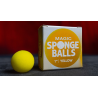 Magic Sponge Balls 4PK YELLOW 1" by Murphy's Magic
