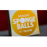 Magic Sponge Balls 4PK YELLOW 1" by Murphy's Magic