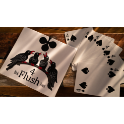 4 FLUSH BLUE by Nick Trost and Murphy's Magic - Trick