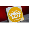 Magic Sponge Balls 4PK YELLOW 1.5" by Murphy's Magic