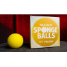 Magic Sponge Balls 4PK YELLOW 3" by Murphy's Magic