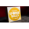 Magic Sponge Balls 4PK YELLOW 3" by Murphy's Magic