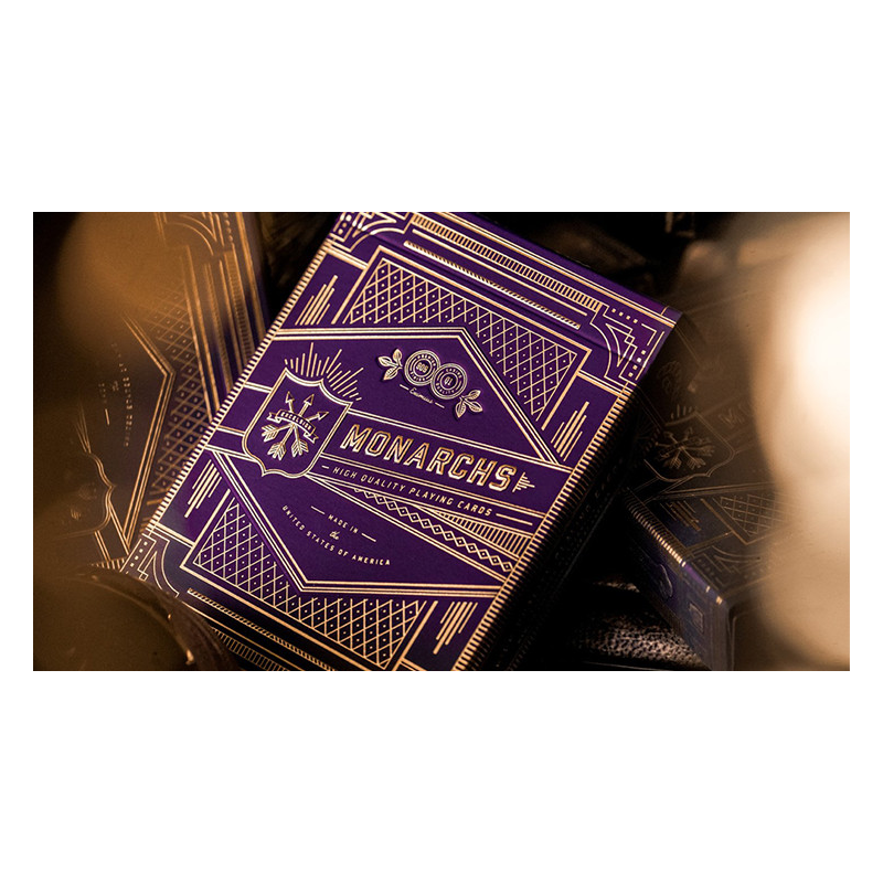 Monarch Royal Edition (Purple) Playing Cards by theory11