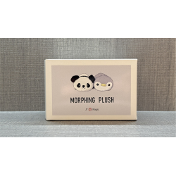 Morphing Plush (Panda to Penguin Grey) by Jackie Zhao and JT Magic