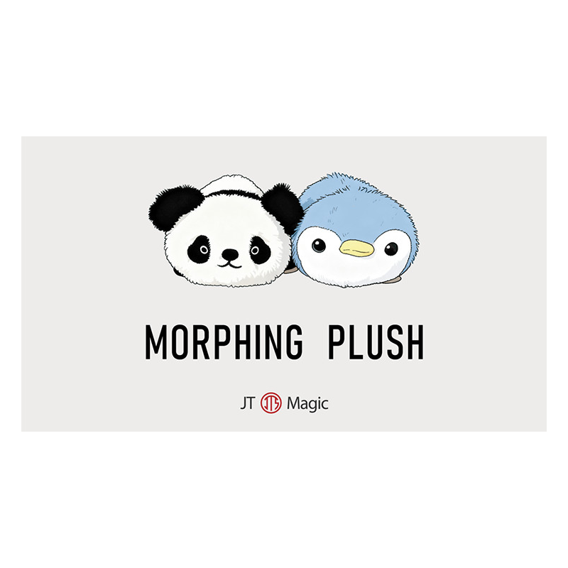 Morphing Plush (Panda to Penguin Blue) by Jackie Zhao and JT Magic