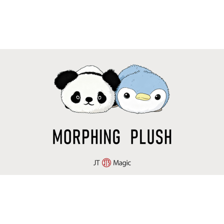 Morphing Plush (Panda to Penguin Blue) by Jackie Zhao and JT Magic