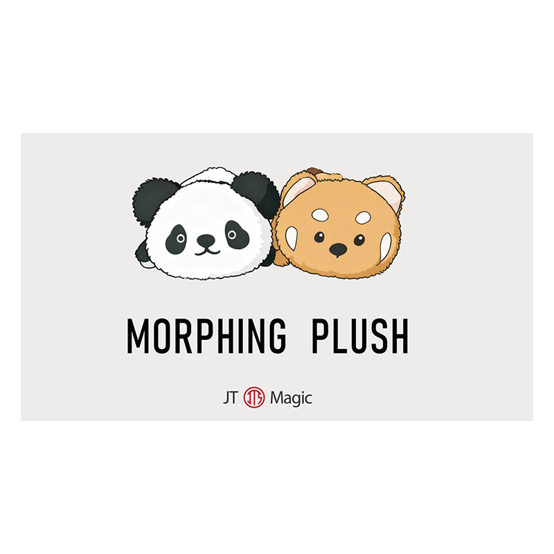 Morphing Plush (Panda to Raccoon) by Jackie Zhao and JT Magic