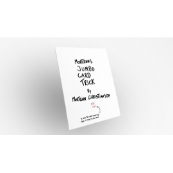 Mortenn's Jumbo Card Trick by Mortenn Christiansen
