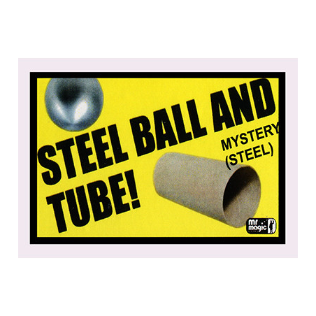 Ball and Tube Mystery (Steel) by Mr. Magic - Trick