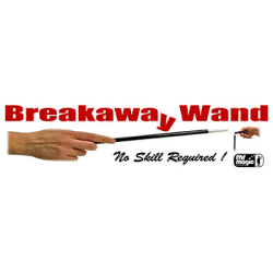 Break away Wand (with extra piece and replacement cord) by Mr. Magic - Trick