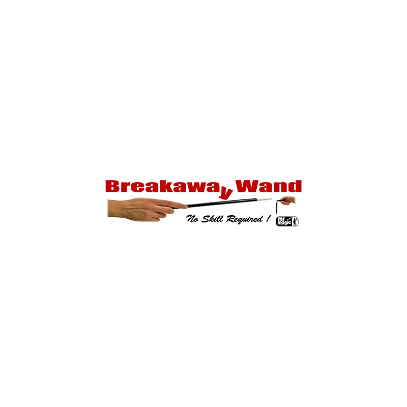 Break away Wand (with extra piece and replacement cord) by Mr. Magic - Trick