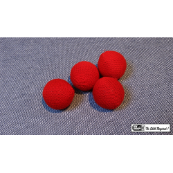 Crochet Balls (Red 1.75 inch) by Mr. Magic - Trick