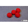 Crochet Balls (Red 1.75 inch) by Mr. Magic - Trick