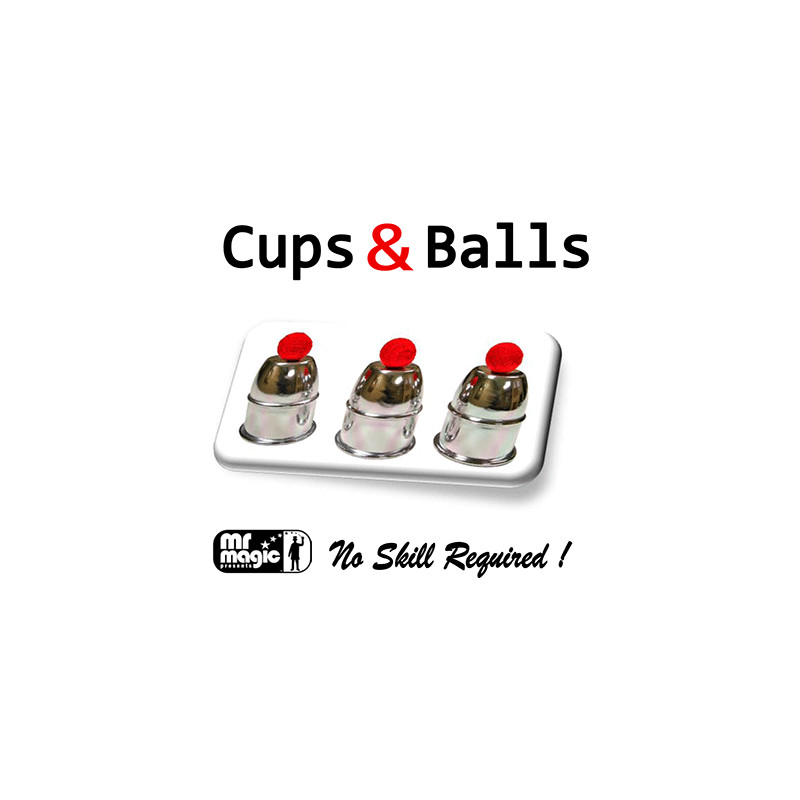 Cups and Balls (Mirror Polish AL) by Mr. Magic - Trick
