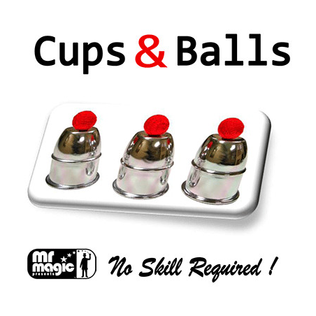 Cups and Balls (Mirror Polish AL) by Mr. Magic - Trick