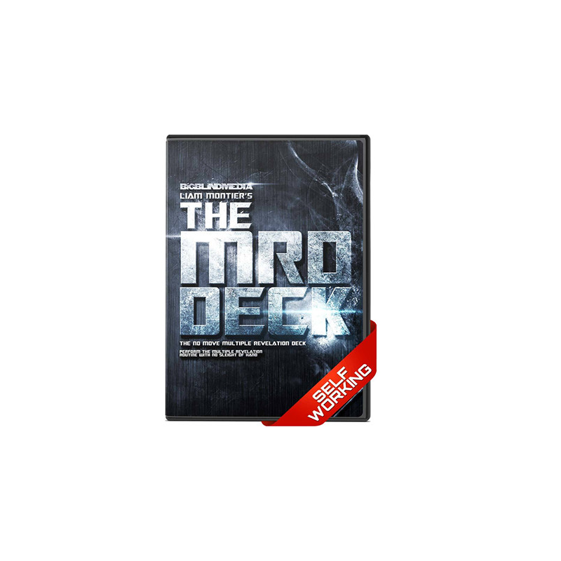BIGBLINDMEDIA Presents The MRD Deck Red (Gimmick and Online Instructions) - Trick