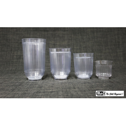 Diminishing Milk Glasses (multum in Parvo) by Mr. Magic