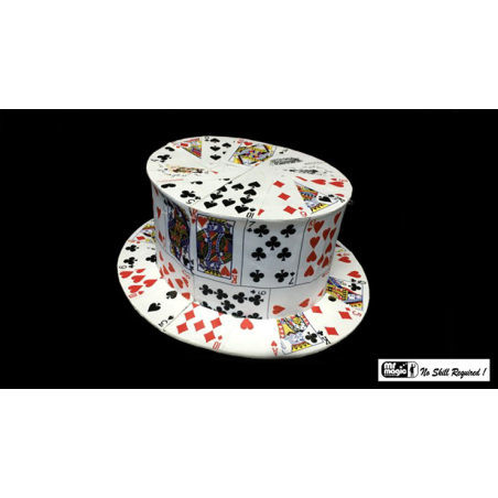 Card Fan to Top Hat by Mr. Magic - Trick
