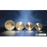 Nested Coin Box Brass (4) by Mr. Magic - Trick