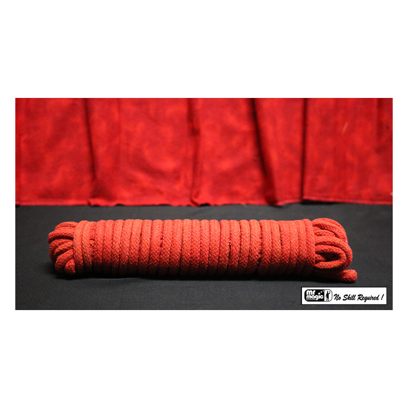 Cotton Rope (Red) 50 ft by Mr. Magic - Trick