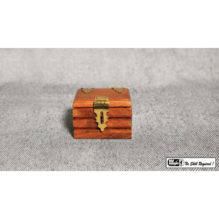 Quarter Go Box (Teak) by Mr. Magic - Trick