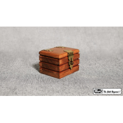 Quarter Go Box (Teak) by Mr. Magic - Trick