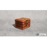 Quarter Go Box (Teak) by Mr. Magic - Trick
