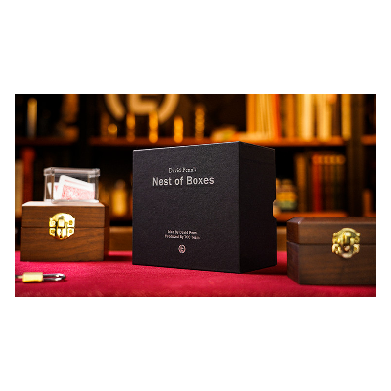 Mystery Solved Nest of Boxes by David Penn