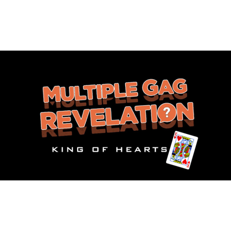 MULTIPLE GAG PREDICTION KING OF HEARTS by PlayTime Magic DEFMA - Trick