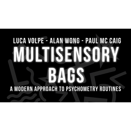 Multisensory Bags (Gimmicks and Online Instructions) by Luca Volpe , Alan Wong and Paul McCaig- Trick