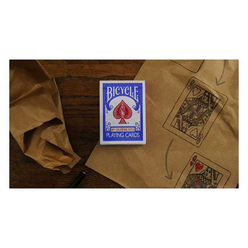 My Coloring Deck by Jordan Victoria (Blue)