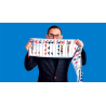 Mystery Card Streamer (Blue 4 of Hearts) by PlayTime Magic DEFMA