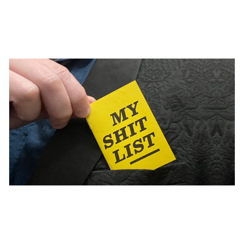 My Sh*t List by Diamond Jim Tyler