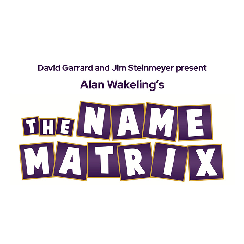 David Garrard and Jim Steinmeyer Present: Alan Wakeling's Name Matrix