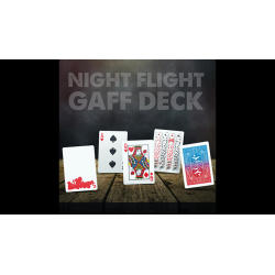 Elite Night Flight (Gaff) Playing Cards by Steve Dela - Trick