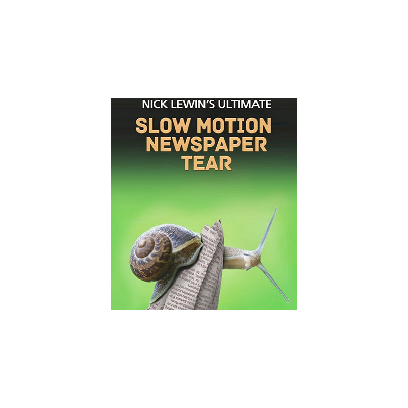 Nick Lewin's Ultimate Slow Motion Newspaper Tear - DVD
