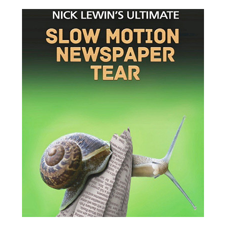 Nick Lewin's Ultimate Slow Motion Newspaper Tear - DVD