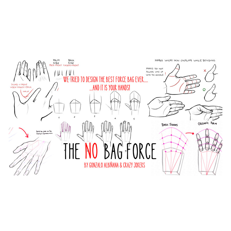 NO BAG FORCE by Gonzalo Albiñana and Crazy Jokers - Trick