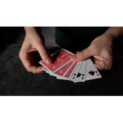 4 FLUSH Red Back by Nick Trost and Murphy's Magic - Trick