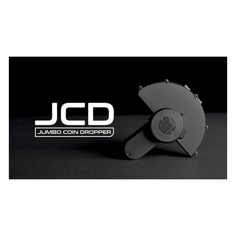 Hanson Chien Presents JCD (Jumbo Coin Dropper) by Ochiu Studio (Black Holder Series) - Trick