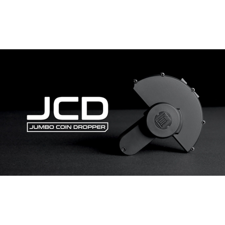 Hanson Chien Presents JCD (Jumbo Coin Dropper) by Ochiu Studio (Black Holder Series) - Trick