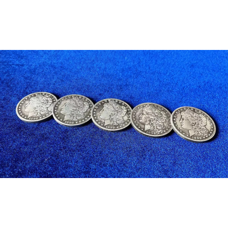 NORMAL MORGAN COIN (5 Dollar Sized Replica Coins) by N2G - Trick