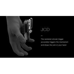 Hanson Chien Presents JCD (Jumbo Coin Dropper) by Ochiu Studio (Black Holder Series) - Trick