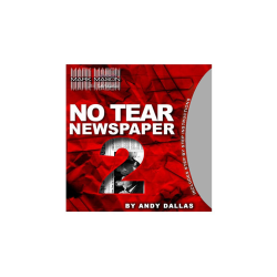No Tear Newspaper 2 (Gimmick and Online Instructions) by Andy Dallas - Trick