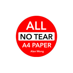 No Tear Pad (Extra Large, 8.5 X 11.5 ") ALL No Tear by Alan Wong - Trick