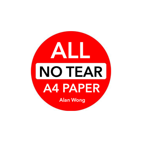 No Tear Pad (Extra Large, 8.5 X 11.5 ") ALL No Tear by Alan Wong - Trick