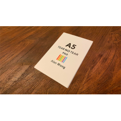 No Tear Pad (Medium, 6"x8", Tear/No Tear Alternating) by Alan Wong - Trick