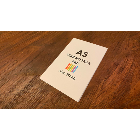 No Tear Pad (Medium, 6"x8", Tear/No Tear Alternating) by Alan Wong - Trick